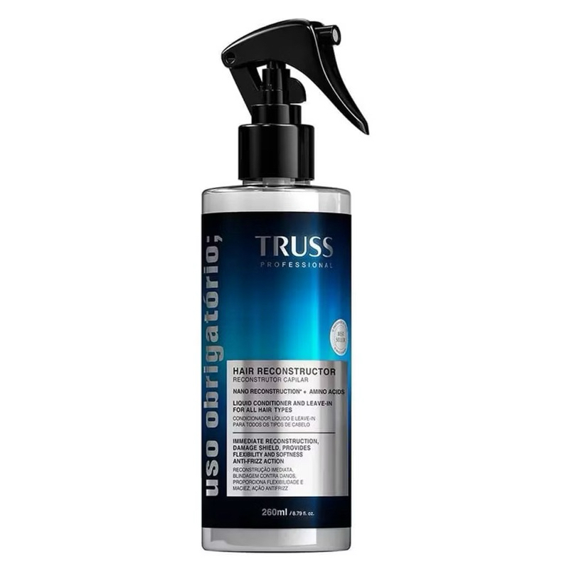 Foto de Truss Uso Obrigatório Leave-in Reconstrutor 260ml | Proteção Térmica, Brilho e Reparação Imediata, categoria Geral, oferta na Promotina
