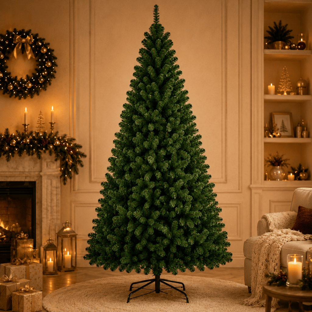 Foto de Árvore De Natal Pinheiro 210cm 600 Galhos Cheia Premium Verde, categoria Geral, oferta na Promotina