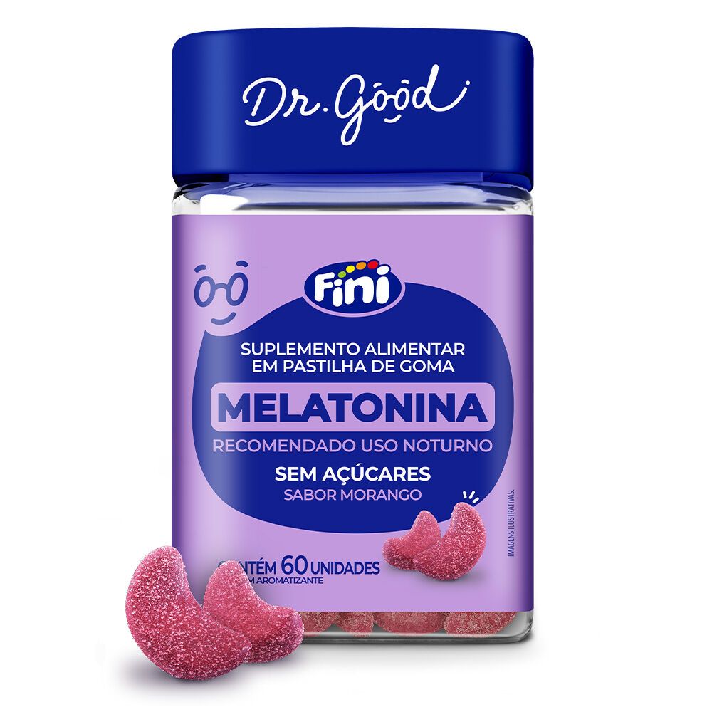 Foto de Fini Melatonina 60 Cápsulas | Sono de Qualidade, Relaxamento e Bem-Estar | Suplemento Original, categoria Geral, oferta na Promotina
