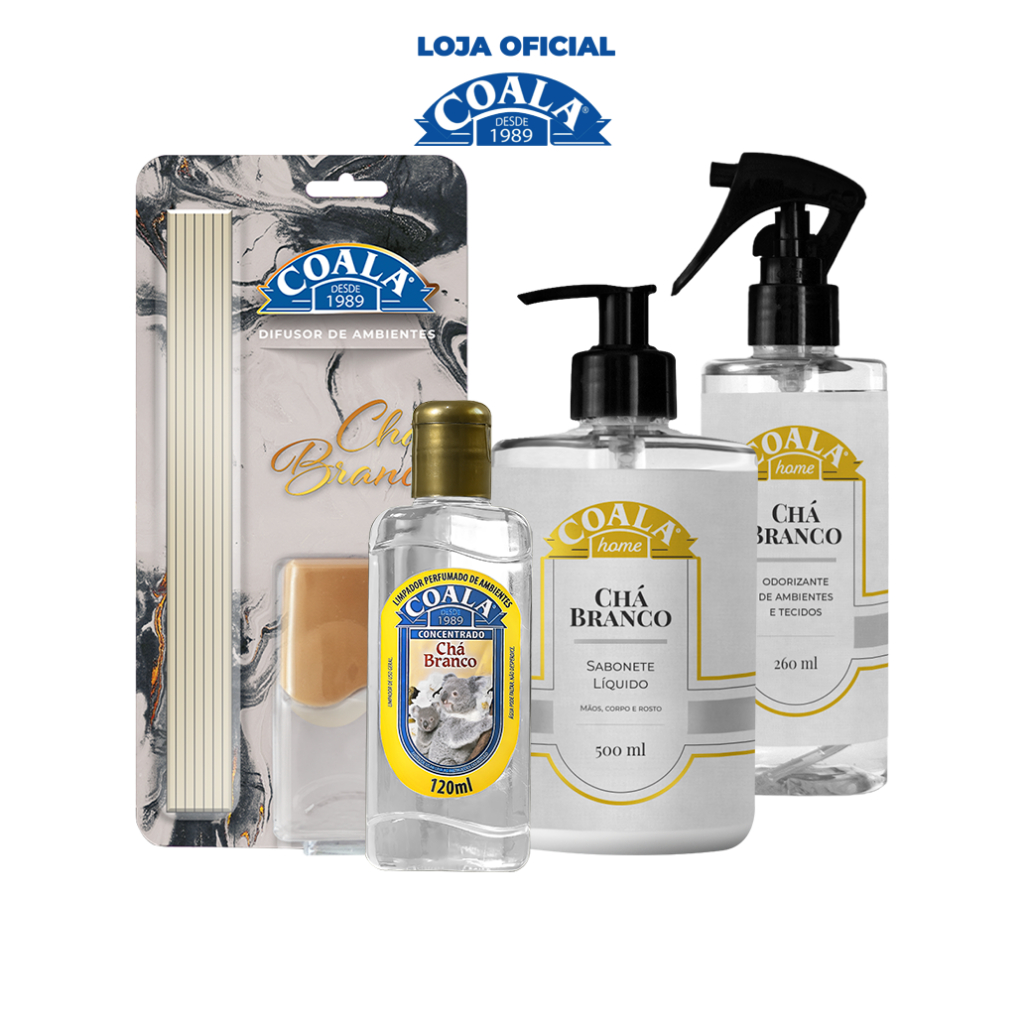 Foto de kit Coala Home Chá Branco, categoria Geral, oferta na Promotina